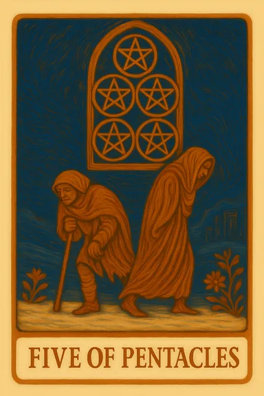 Five of Pentacles